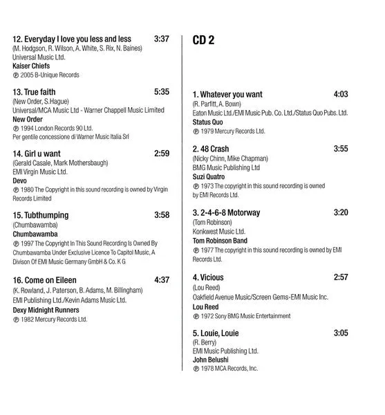 Various Rock Party 2xCD Repubblica compilation rock
