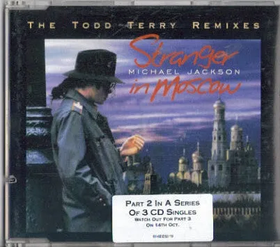 Michael Jackson Stranger In Moscow CD maxi remix Todd Terry