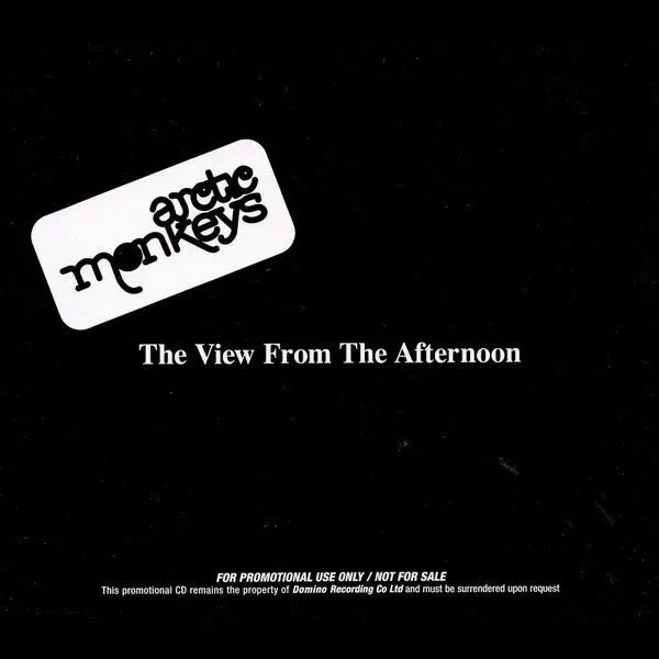 Arctic Monkeys The View From The Afternoon CD singolo promo