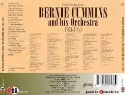 Bernie Cummins Orchestra 1924-1930 cd jazz