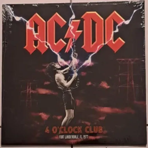 AC/DC Fort Lauderdale 1977 vinile LP live Bon Scott