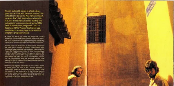 Alan Parsons Project Eve CD album remaster Mint