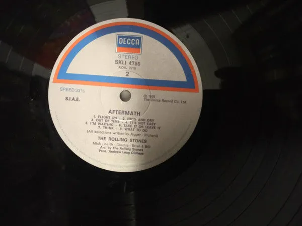 Rolling Stones Aftermath LP vinile ristampa blues rock