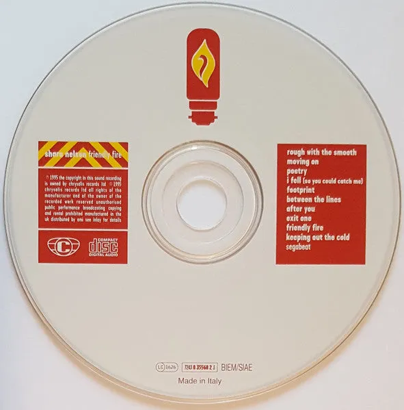 Shara Nelson Friendly Fire CD album soul VG+