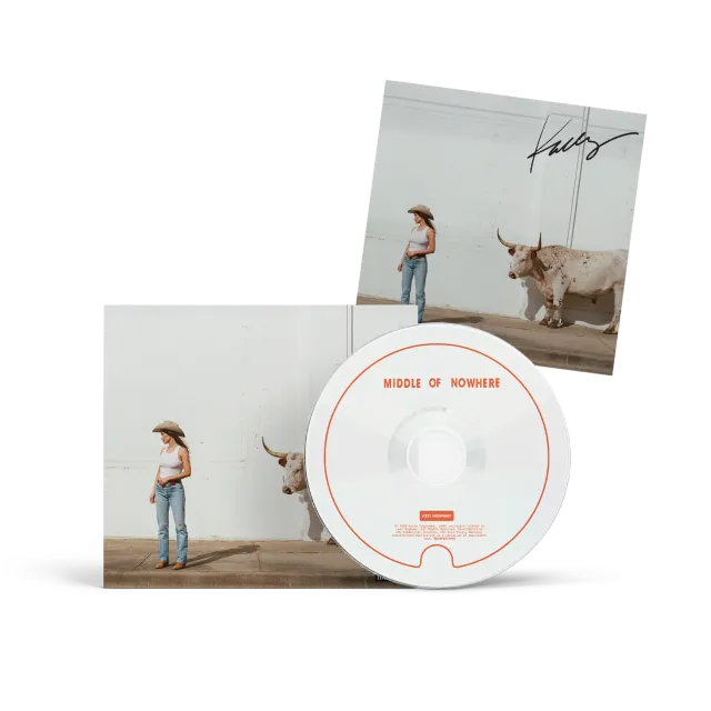 Kacey Musgraves Middle Of Nowhere CD + card firmata
