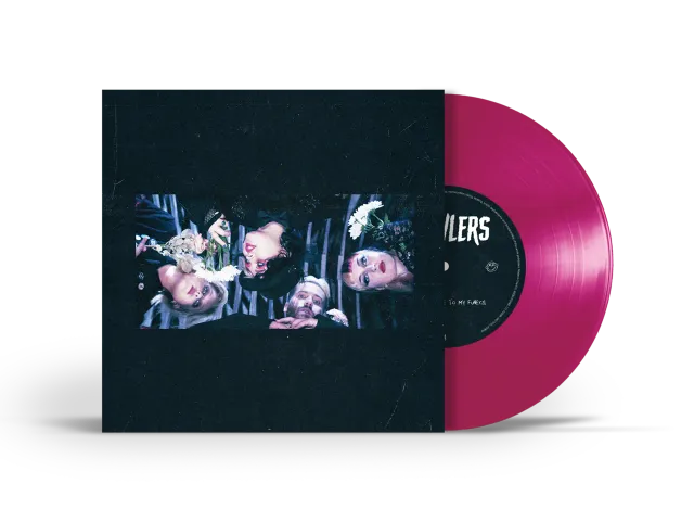Polydor Would You Come To My Funeral 7" vinile rosa