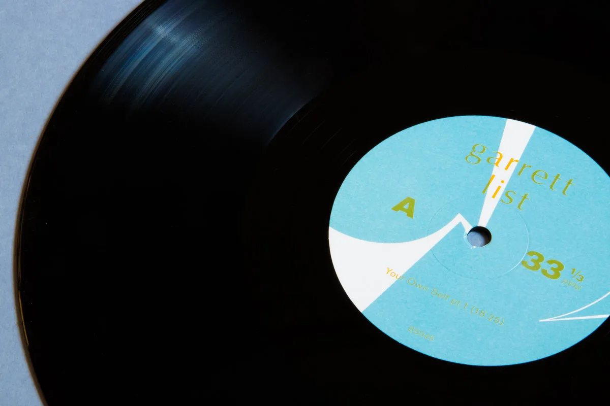 Black Sweat Garrett List Your Own Self Vinile LP minimal