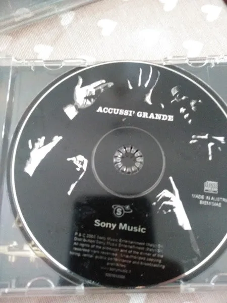Massimo Ranieri Accussi Grande CD album napoletana