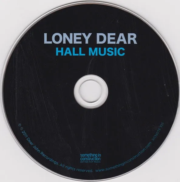 Loney Dear Hall Music CD album folk indie pop UK 2011