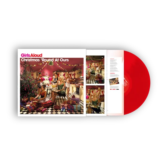 Girls Aloud Christmas Round At Ours LP vinile rosso