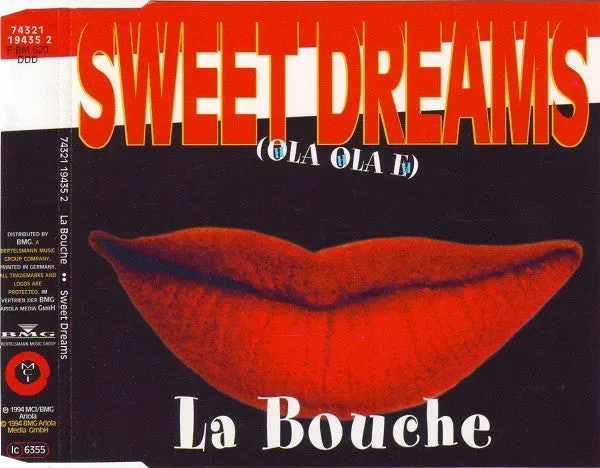 La Bouche Sweet Dreams CD maxi euro house VG+