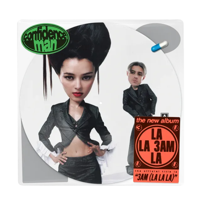 Confidence Man 3AM LA LA LA picture disc vinile edizione limitata