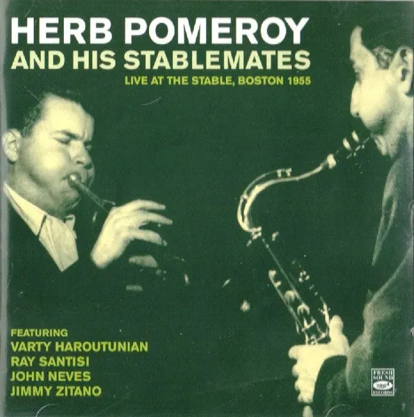 Herb Pomeroy Live At The Stable Boston 1955 CD mono NM