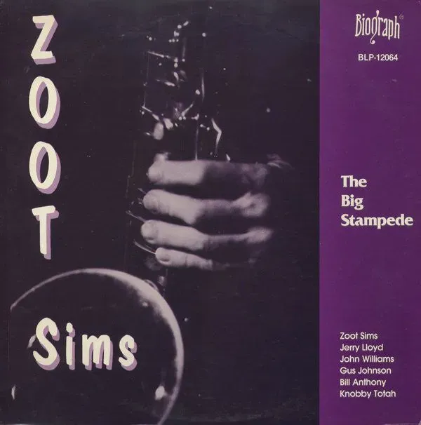 Zoot Sims The Big Stampede vinile LP ristampa