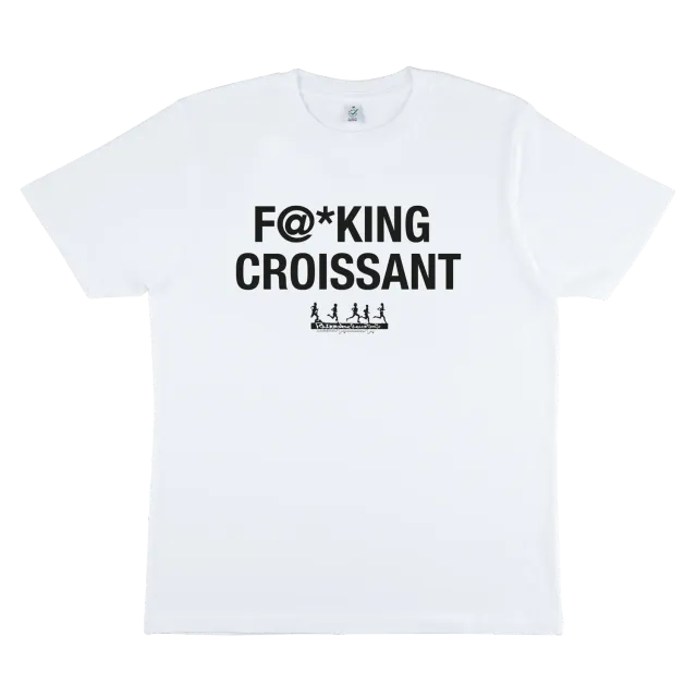 Polydor Fucking Croissant t-shirt bianca cotone