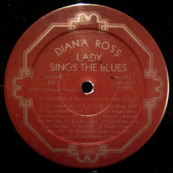 Diana Ross Lady Sings The Blues 2xLP colonna sonora usata
