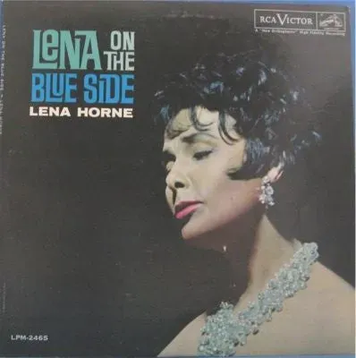 Lena Horne Lena On The Blue Side vinile LP mono usato