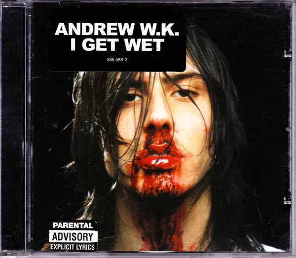 Andrew W.K. I Get Wet CD album hard rock VG+