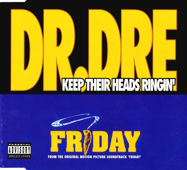 Dr. Dre Keep Their Heads Ringin' CD maxi singolo VG+