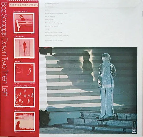 Boz Scaggs Down Two Then Left LP vinile Giappone 1977