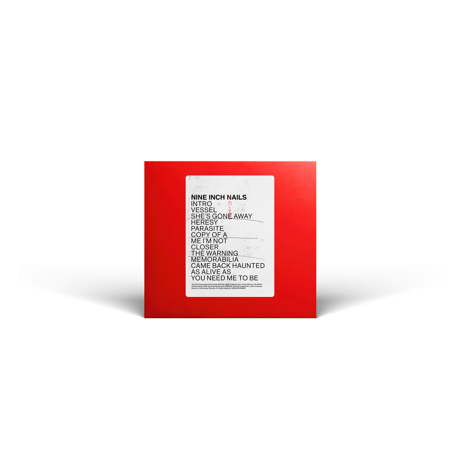 Polydor Nine Inch Noize CD slipcase con stampa fotografica
