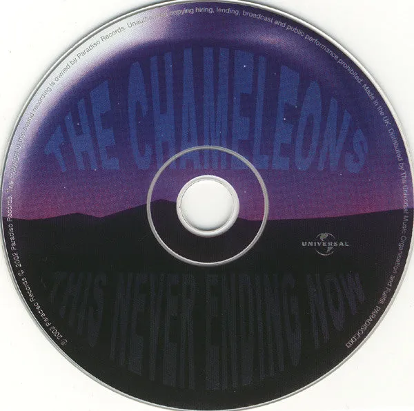 The Chameleons This Never Ending Now CD acustico usato NM