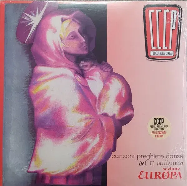 CCCP Fedeli Alla Linea LP rosso ristampa 2023 nuovo
