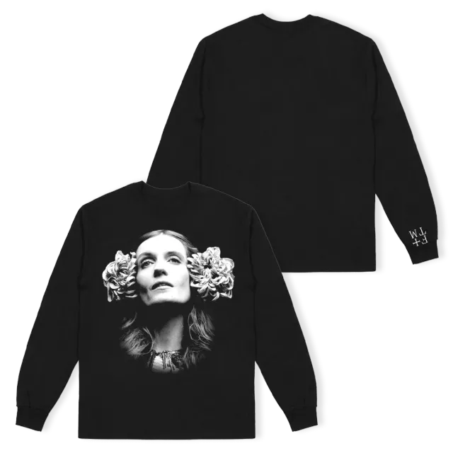 Polydor Gothic Flower Maglia Manica Lunga Jersey Top