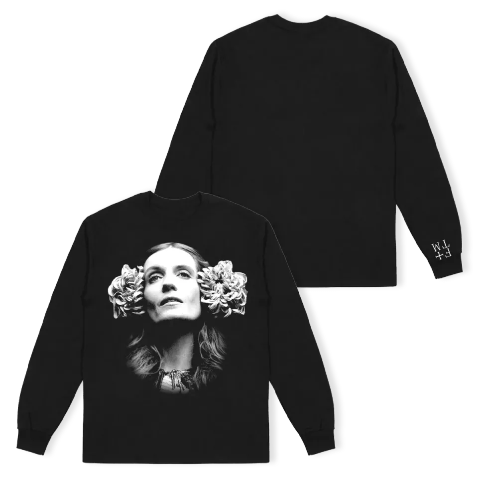 Polydor Gothic Flower Maglia Manica Lunga Jersey Top
