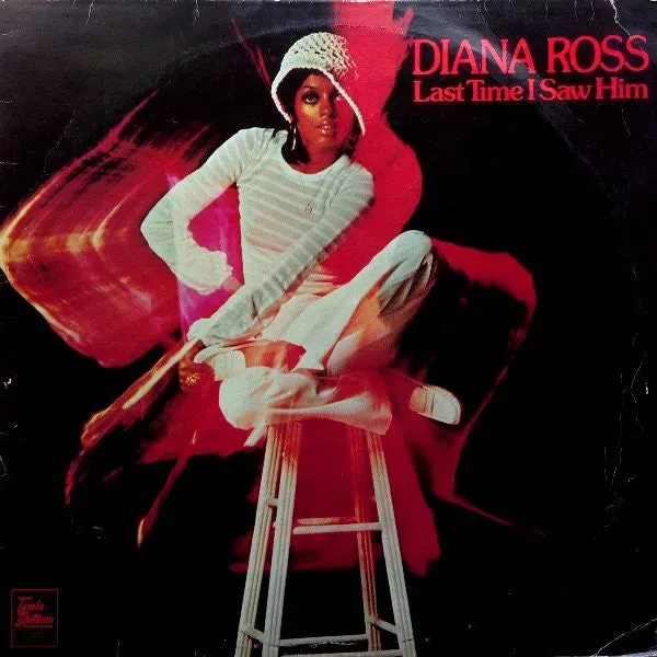 Diana Ross Last Time I Saw Him LP vinile usato G+