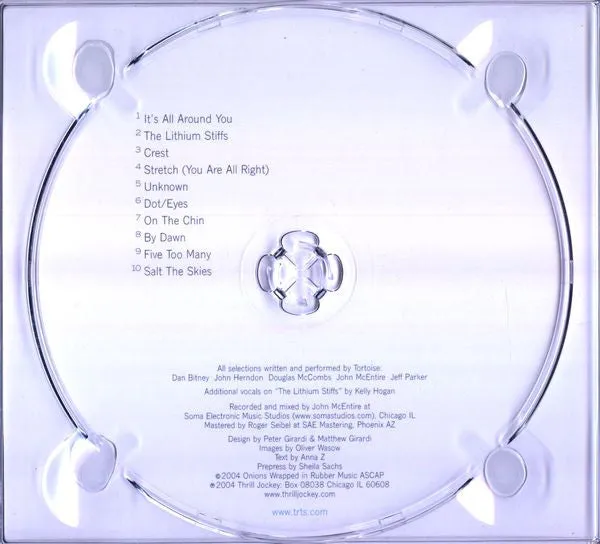 Tortoise It's All Around You CD album post rock digipak