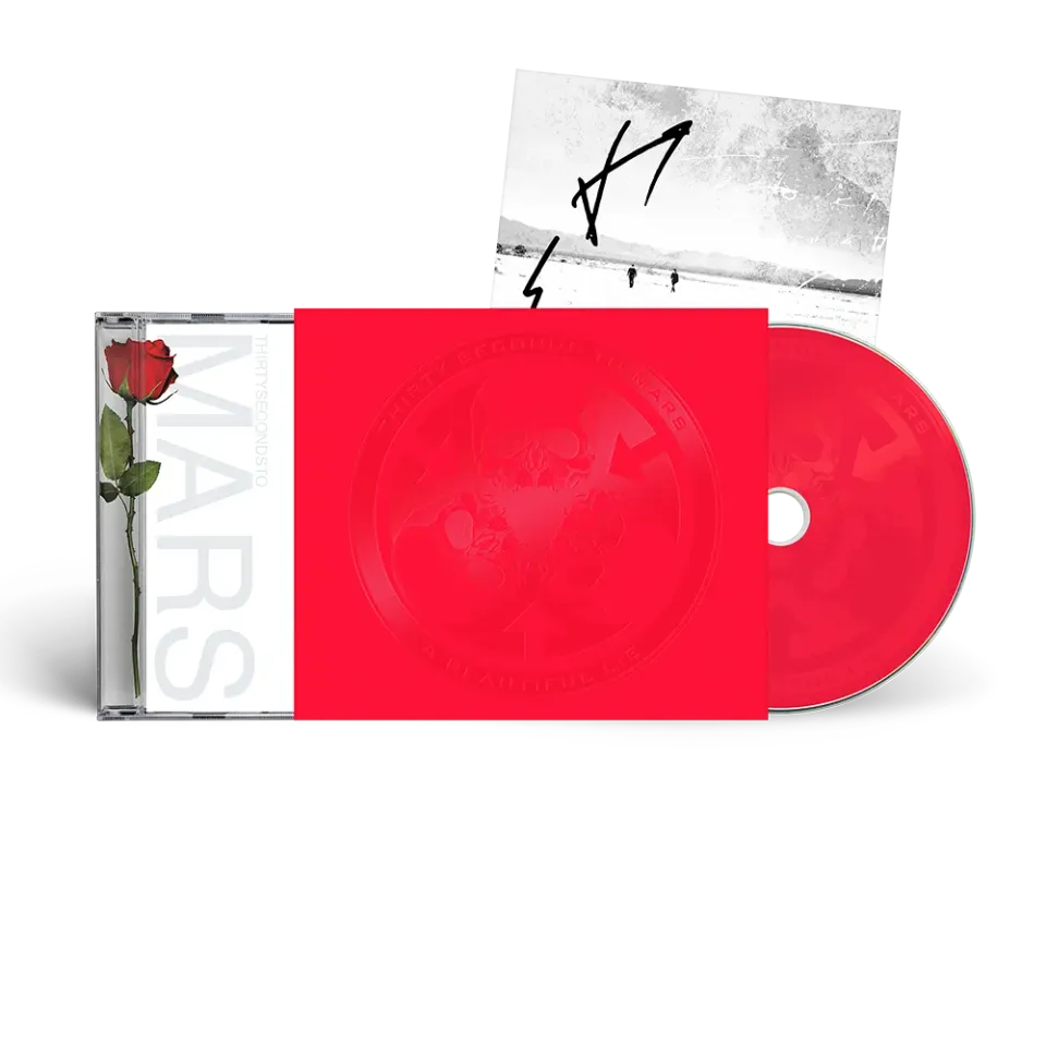 Thirty Seconds To Mars A Beautiful Lie CD 20 anni + card firmata