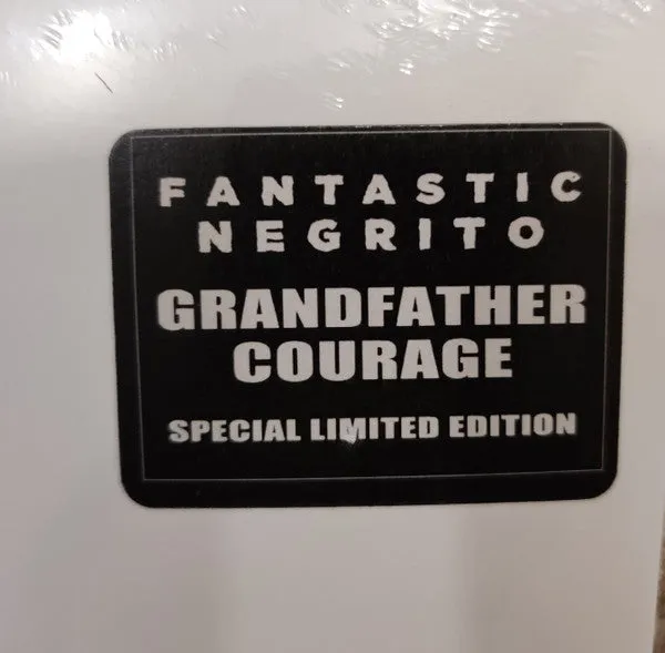 Fantastic Negrito Grandfather Courage LP bianco limitato nuovo