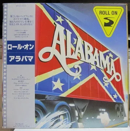 Alabama Roll On LP album Giappone con obi usato VG