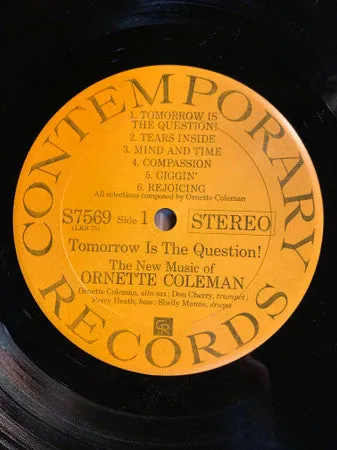 Ornette Coleman Tomorrow Is The Question vinile LP free jazz