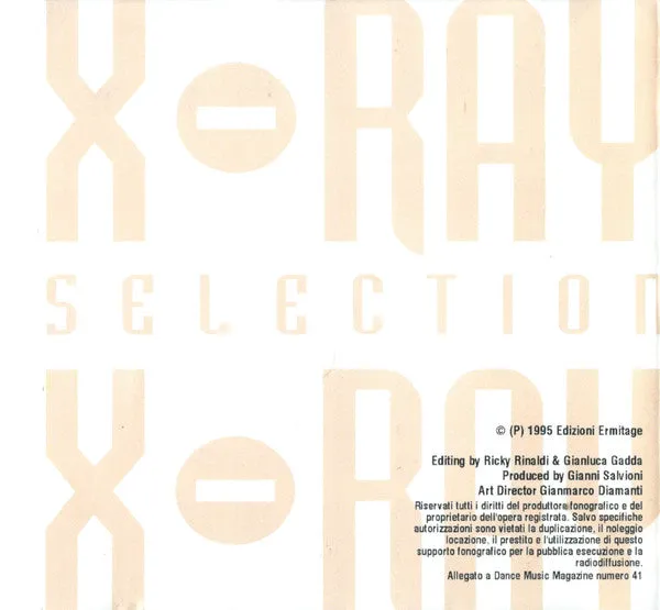 Various X-Ray Selection CD compilation dance 1995 usato NM