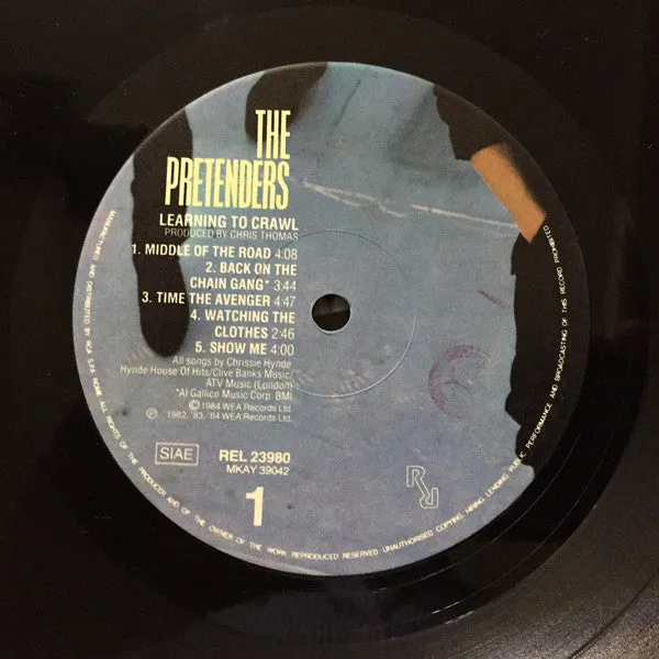 The Pretenders Learning To Crawl vinile LP new wave