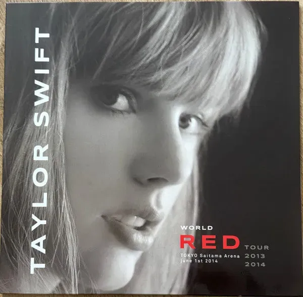 Taylor Swift World Red Tour 2 LP vinile rosso live