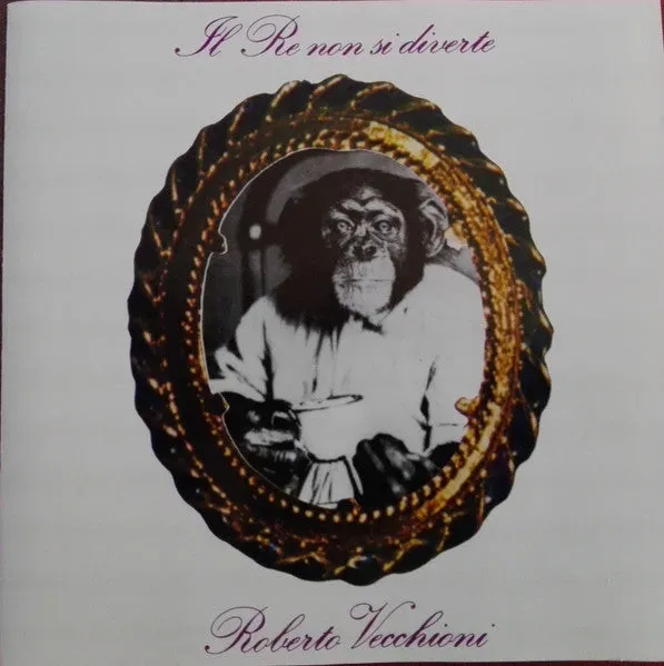 Roberto Vecchioni Il Re Non Si Diverte CD Album