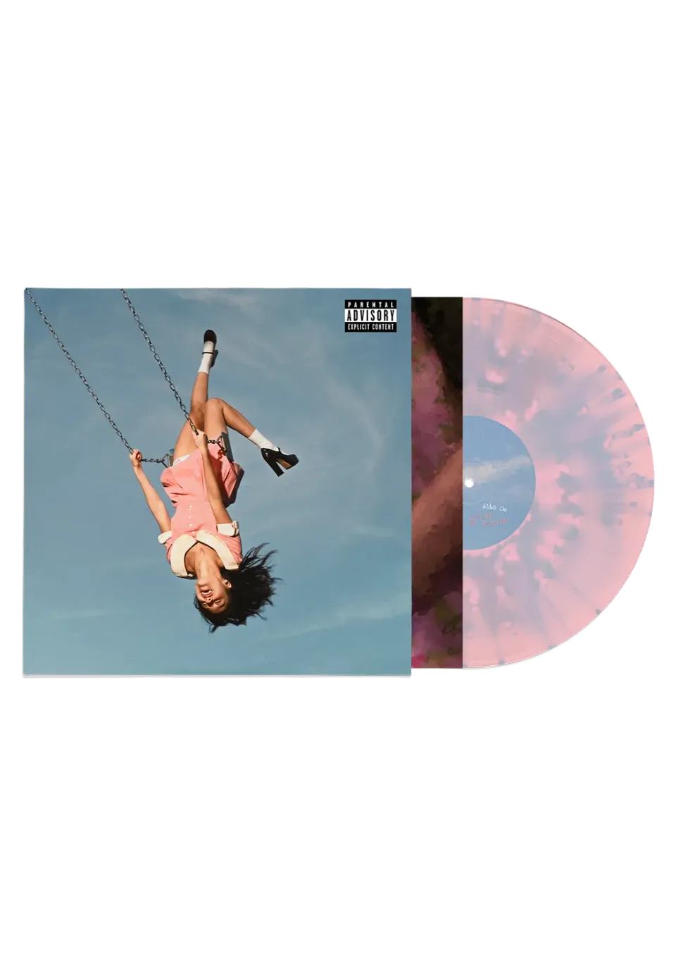 Olivia Rodrigo You Seem Pretty Sad vinile starburst rosa blu
