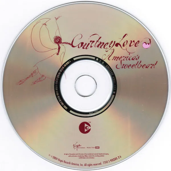 Courtney Love America's Sweetheart CD usato alternative