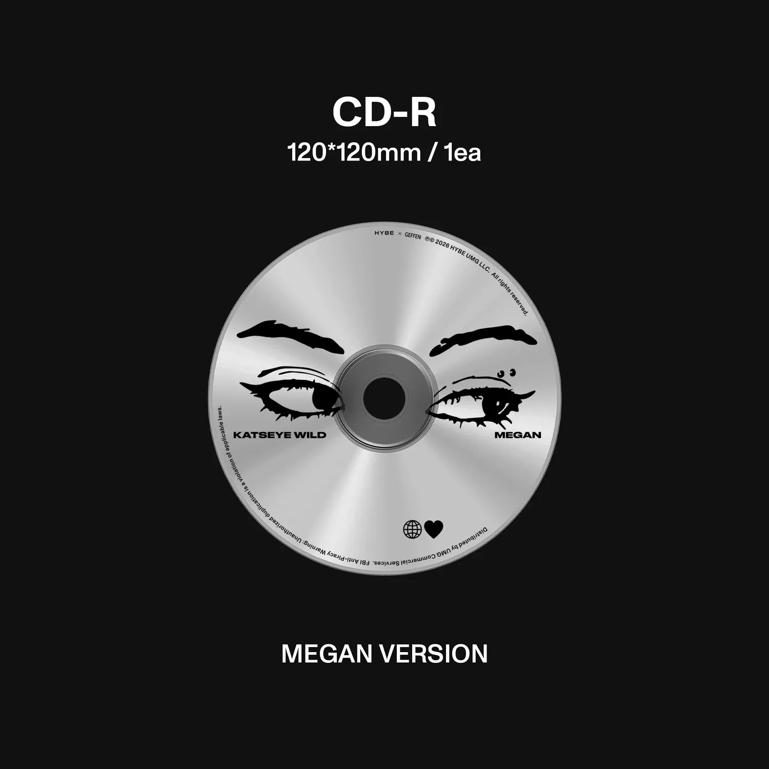 Polydor Wild CD versione Megan