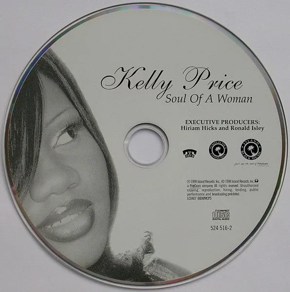Kelly Price Soul Of A Woman CD album VG+ neo soul