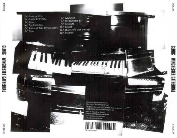 Clinic Winchester Cathedral CD album art rock