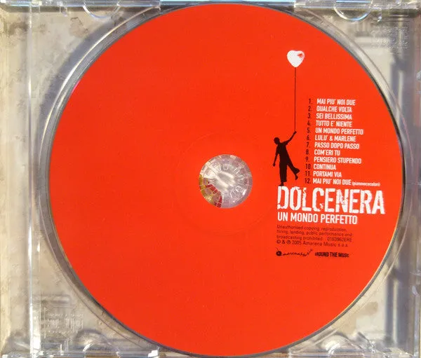 Dolcenera Un Mondo Perfetto CD VG+ pop