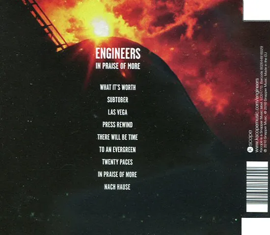 Engineers In Praise Of More doppio CD edizione limitata