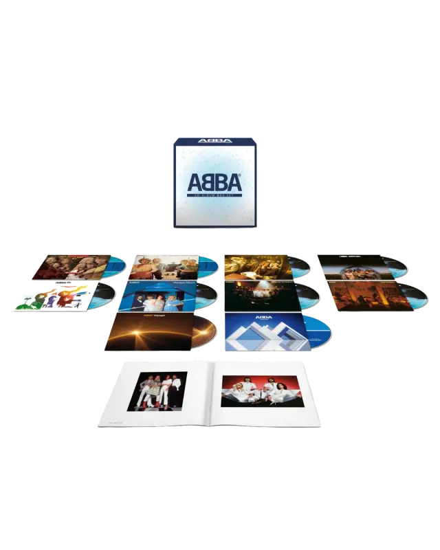 Polydor ABBA Studio Albums box 10 CD deluxe con Voyage pop