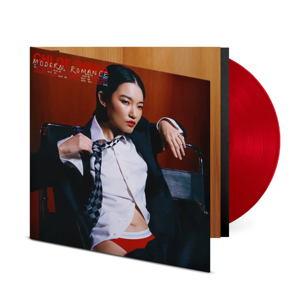 Chloe Qisha Modern Romance vinile LP rosso gatefold pop