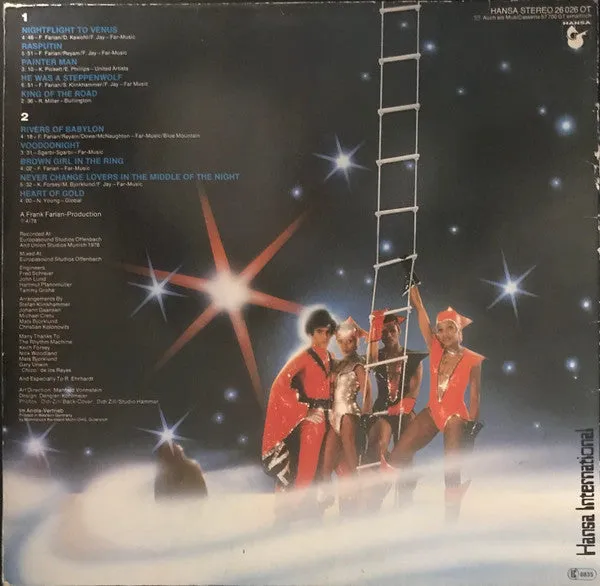 Boney M. Nightflight To Venus vinile LP pressaggio tedesco