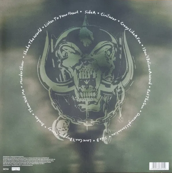 Motörhead Overnight Sensation vinile verde ristampa